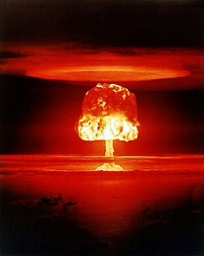 Atombomebentest "Romeo", 27.März 1954