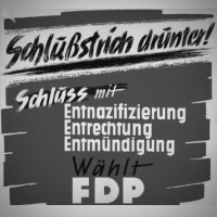 Wahlwerbung der FDP